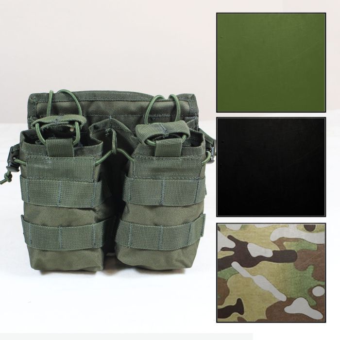 Molle Open Top Double Mag Pouch