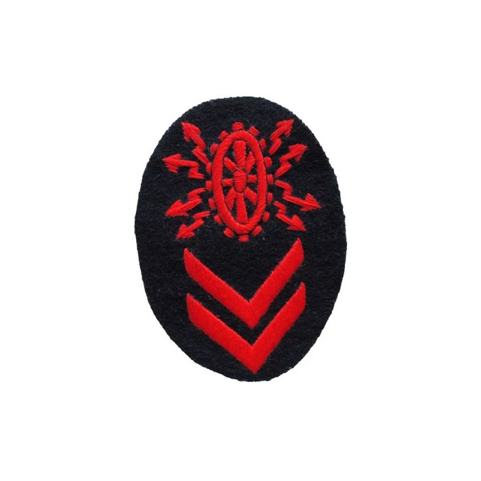 Kriegsmarine Electric Motor Senior Specialist Trade Badge - blue backing