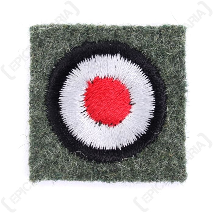 Cockade - Machine embroidered Field grey Main