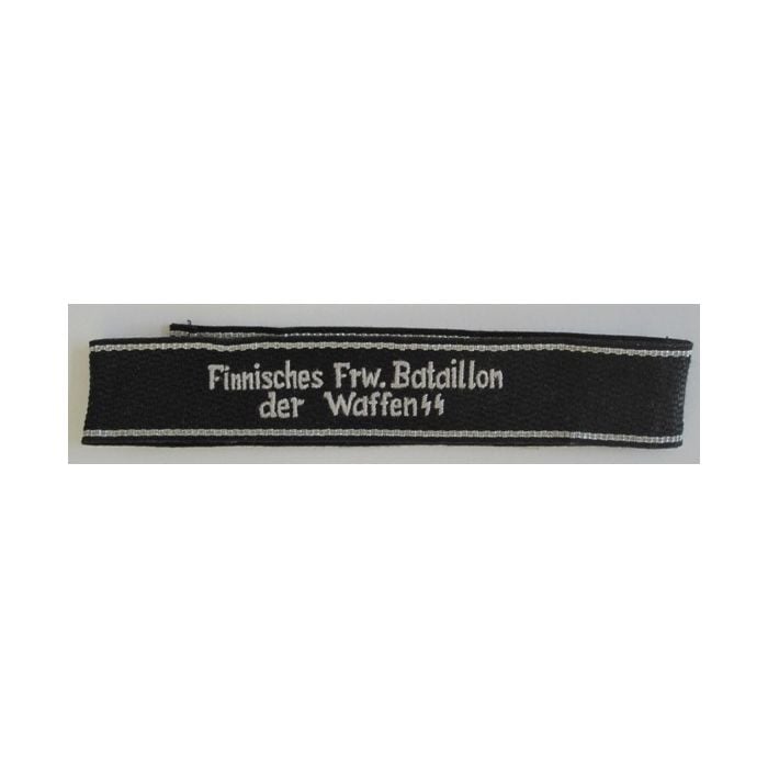 Finnisches Frw Battalion der Waffen SS Cuff Title