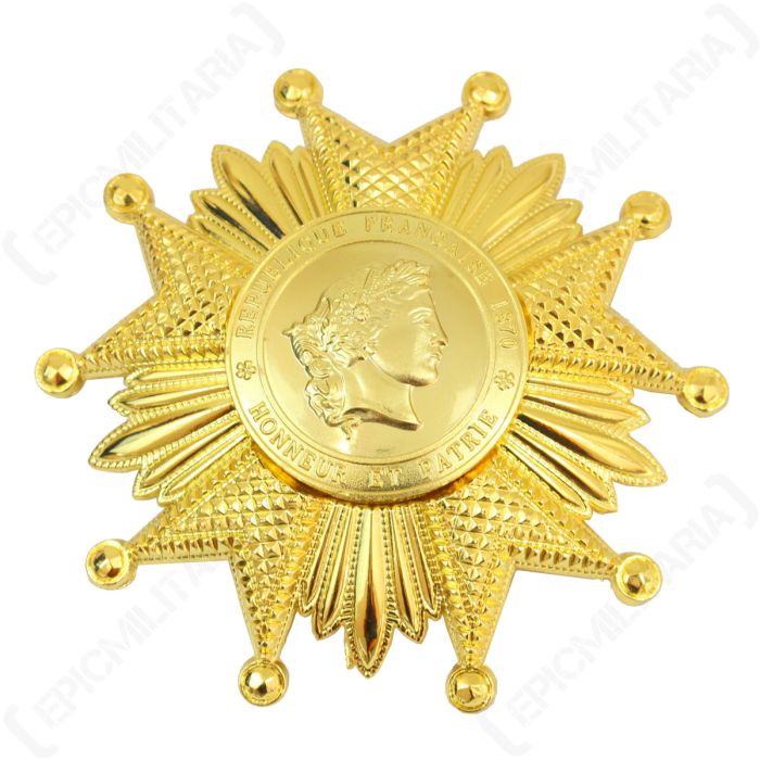 French Legion of Honor Breast Star - Gold