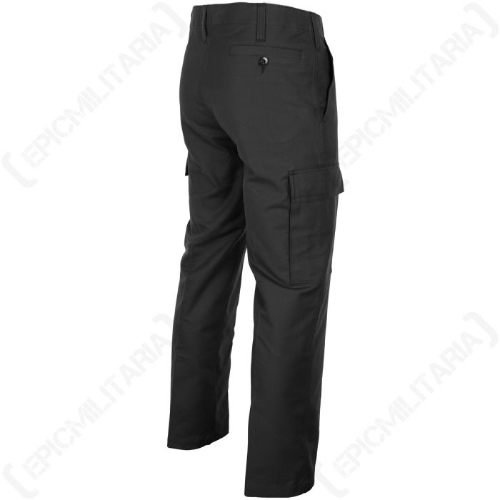 German Army Moleskin Trousers - Black - Epic Militaria