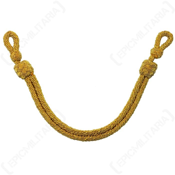 German General Cap Cord - Gold