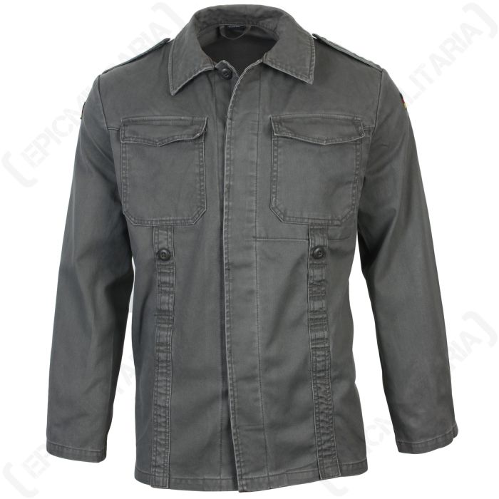German Old Style Moleskin Field Jacket - Olive Drab Main