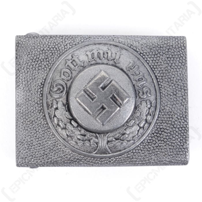 German Police Belt Buckle - Superior front