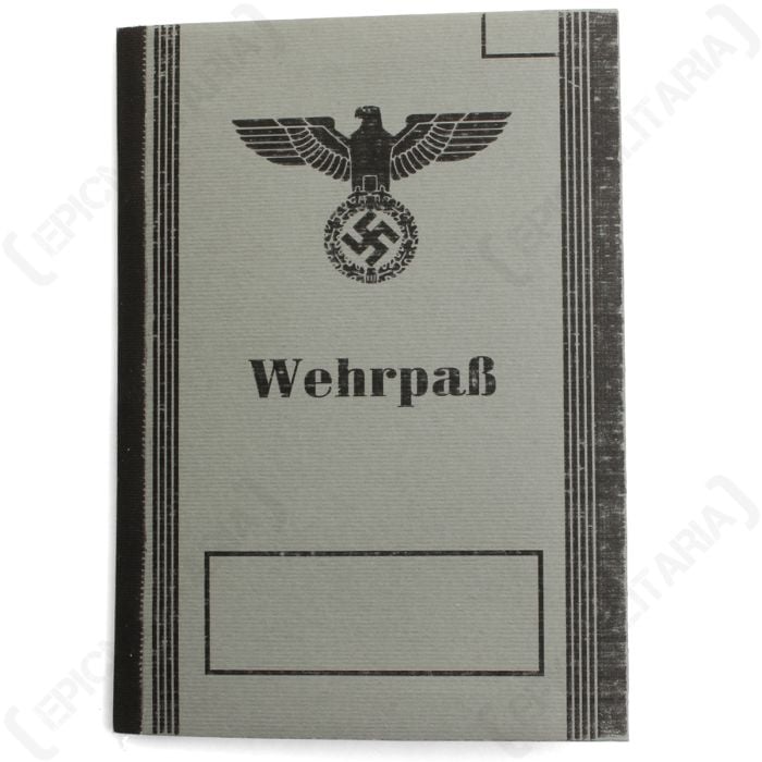 German Wehrpass - Late War Main