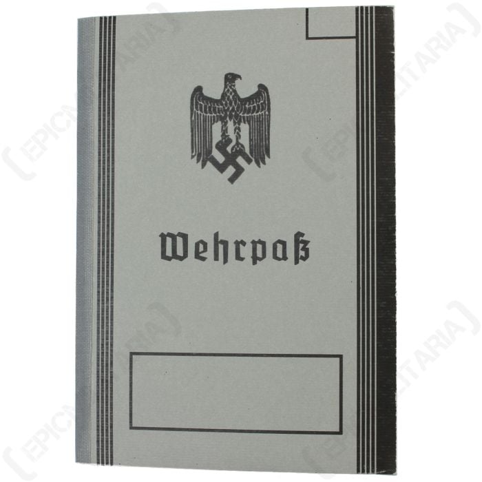 German Wehrpass - Pre-War Main