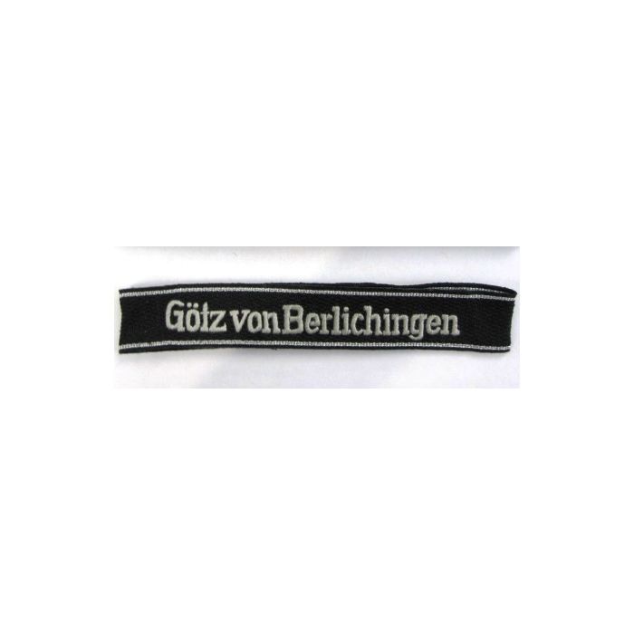 Gotz von Berlichingen Cuff Title
