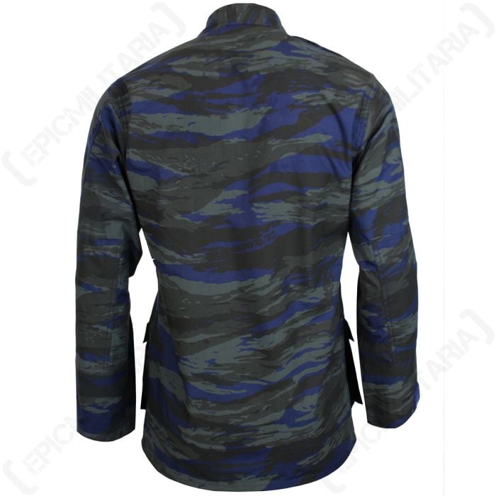 Greek Air Force Blue Lizard Camo Combat Jacket Epic Militaria