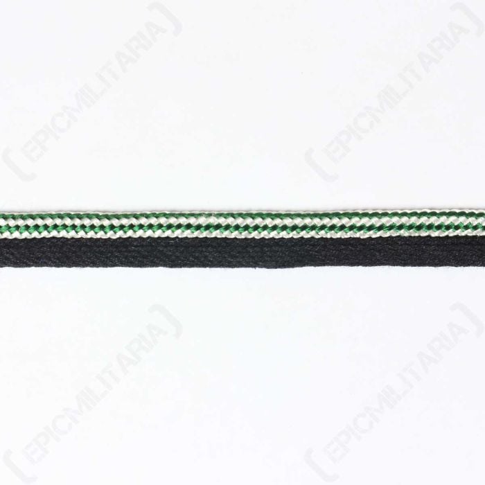 WW2 US Green and White Cap Piping Cord - 1 Metre