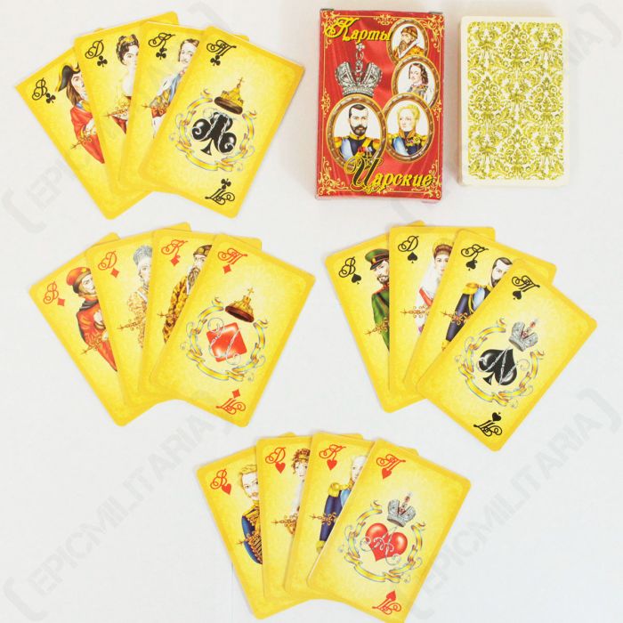 Royal Russian Historical Playing Cards
