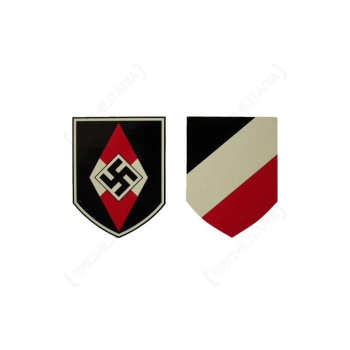 Hitler Youth Helmet Decal