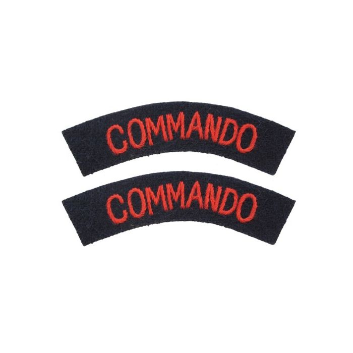 Commando shoulder titles