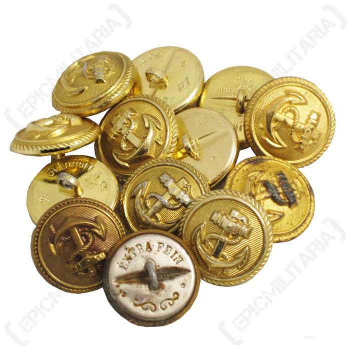 Kriegsmarine Tunic Buttons - Large