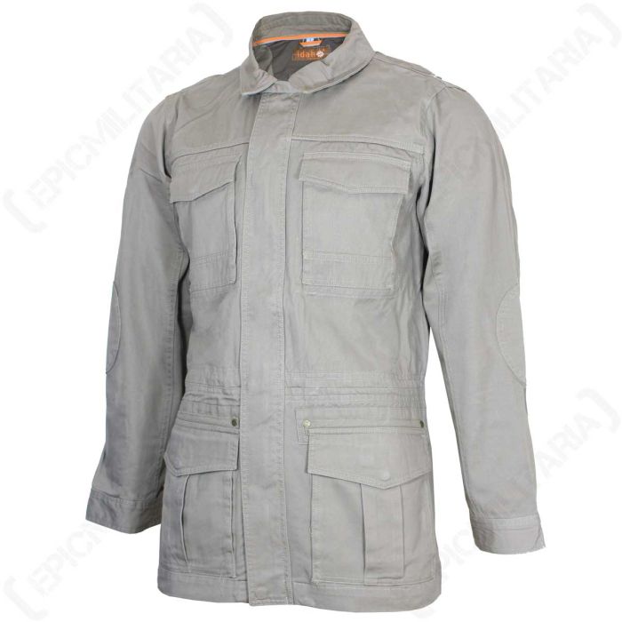 Saharienne Cargo Jacket - Khaki