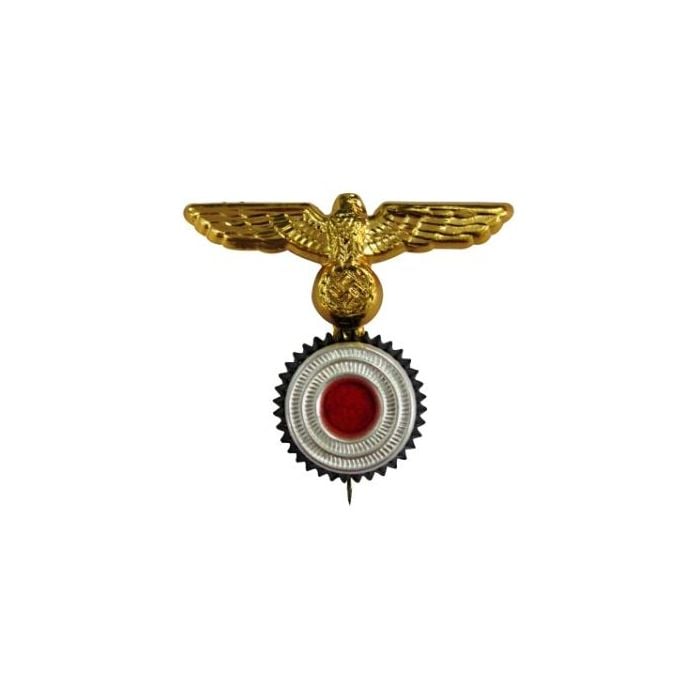Kriegsmarine Metal Eagle and Cockade Pin