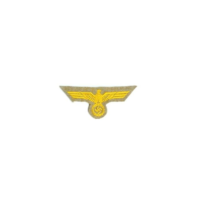 Kriegsmarine EM Tropical Cap Eagle on Tan