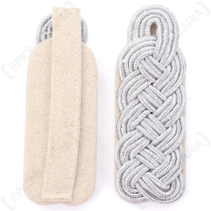 Luftwaffe Senior Herman Goring Infantry Division Officer Epaulette (White piped) Main