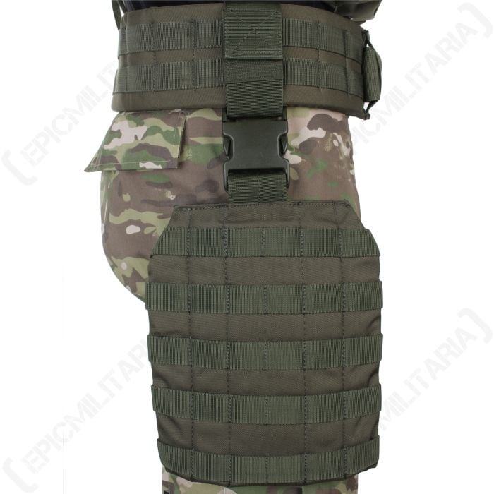 MOLLE Drop Leg Platform Green Side