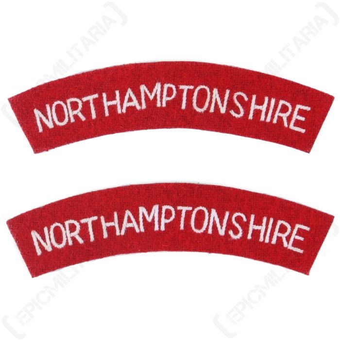 Northamptonshire Regiment Shoulder Titles Main