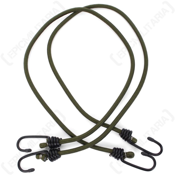 Olive Drab 90 cm Bungees - Pack of 2 Main