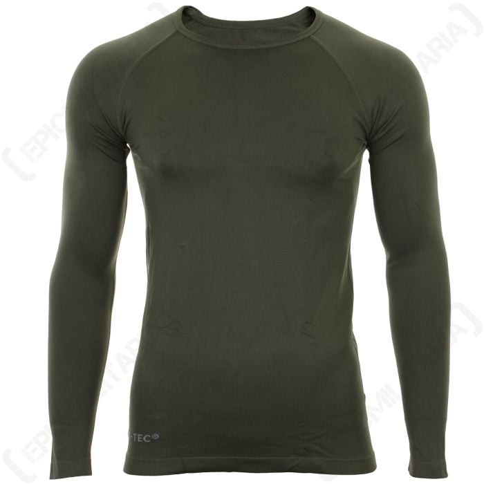 Olive Drab Long-Sleeve Sports T-Shirt Main