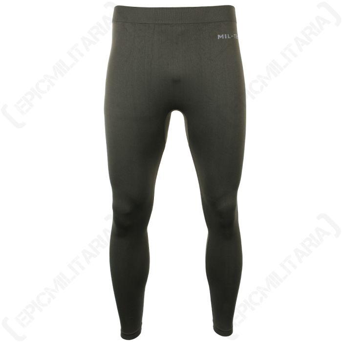 Olive Drab Sports Leggings / Tights Main