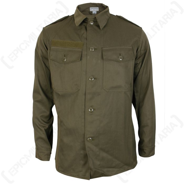 Austrian Army Issue Vintage Mens Field Shirt