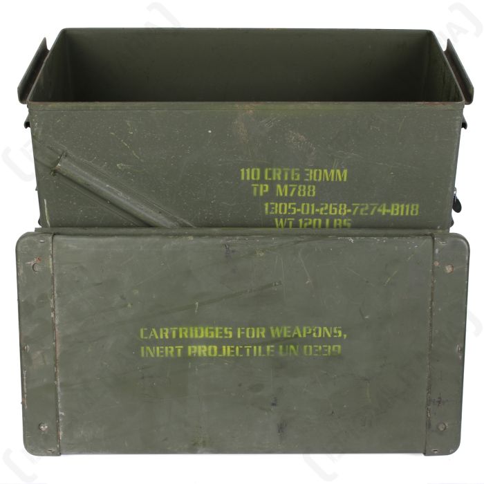AMMUNITION 30MM CAL. U.S. その他 BOX Kit Military | Delivery Free - Metal M19A1 Box Ammo Cal 30 US MFH その他