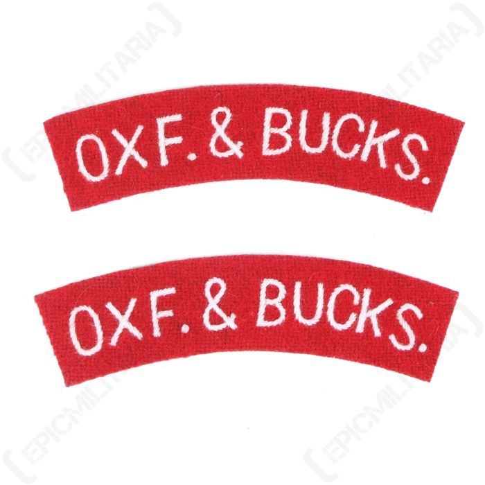 Oxf. & Bucks shoulder titles Main