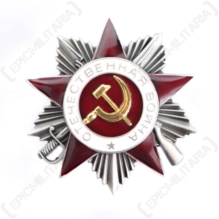 Soviet Order of the Patriotic War - 2nd Class Front