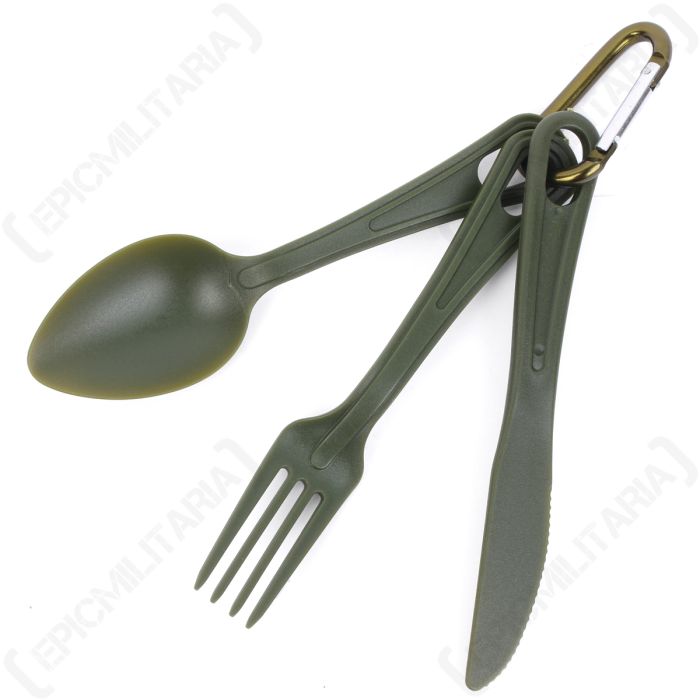 Plastic Camping Cutlery Set Main