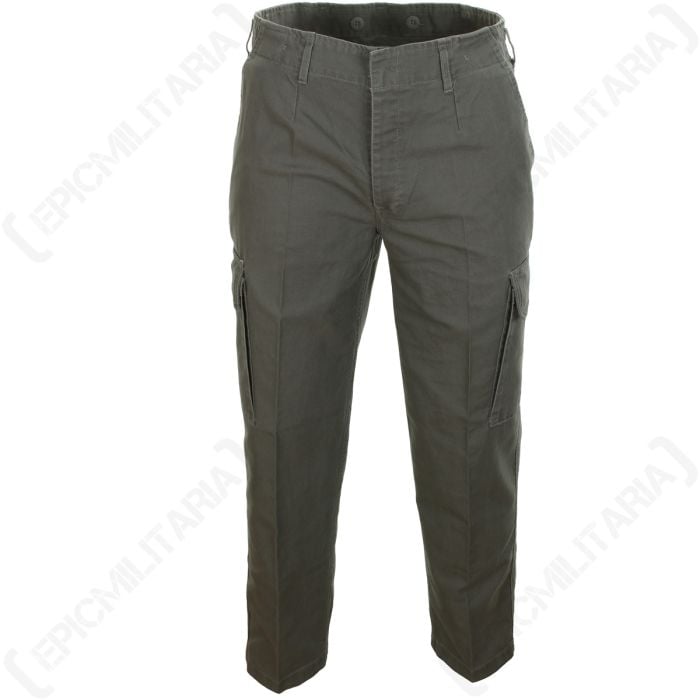Prewashed Moleskin Trousers - Olive Drab - Epic Militaria