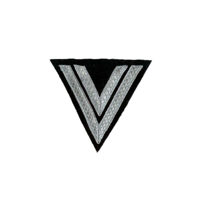 Waffen-SS Rottenfuhrer - Silver Tresse on Black