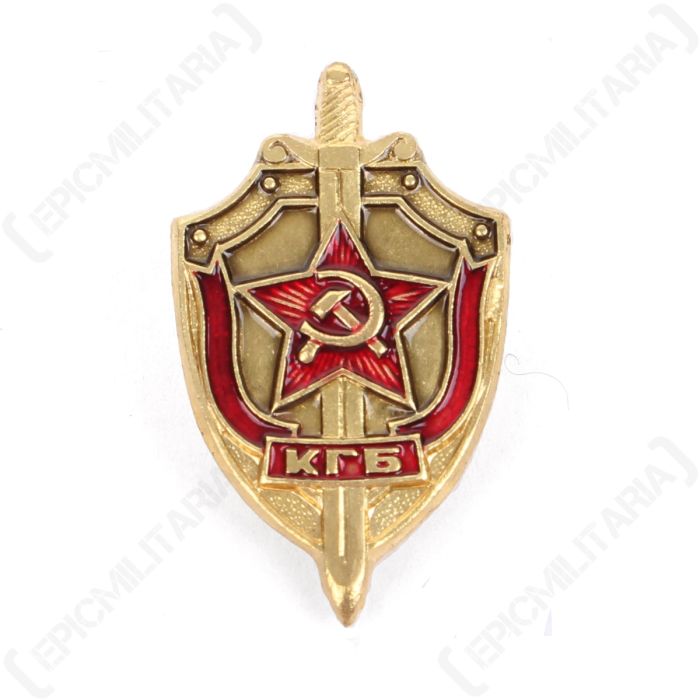 Russian KGB Badge - Small Front