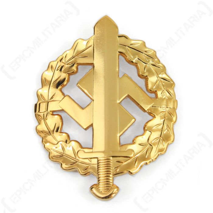 WW2 SA Sports Badge in Gold