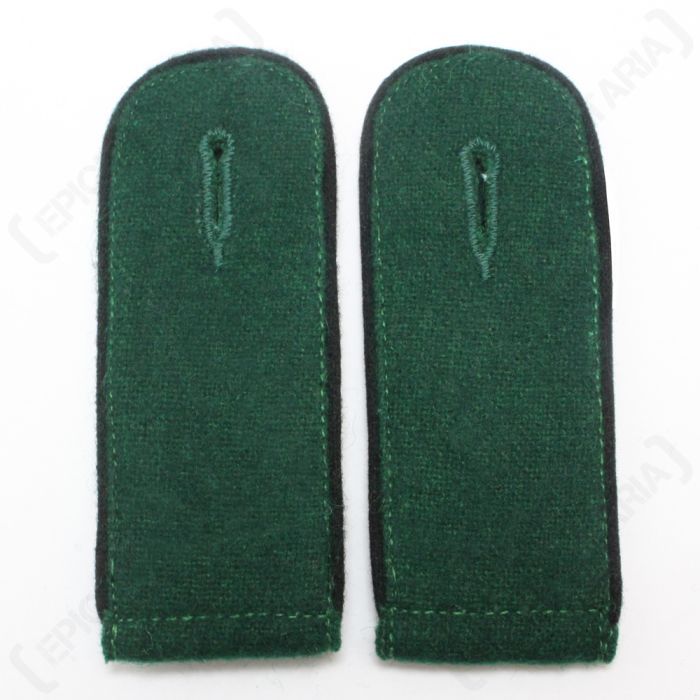 Pioneer Engineer EM Shoulder Boards Bottle Green (Black piped)
