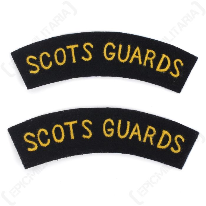 Scots Guards Shoulder Titles Main