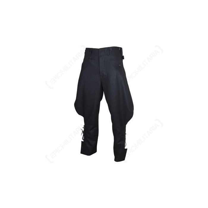 Thumbnail of the SS black jodhpurs from the front.