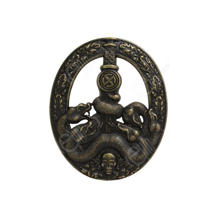 WW2 German Anti-Partisan Badge Bronze