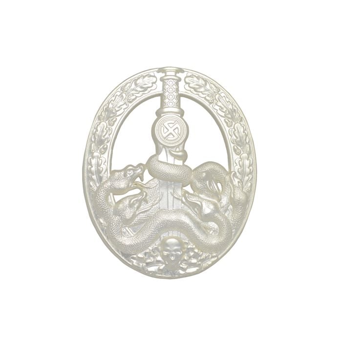 WW2 German Anti-Partisan Badge Silver