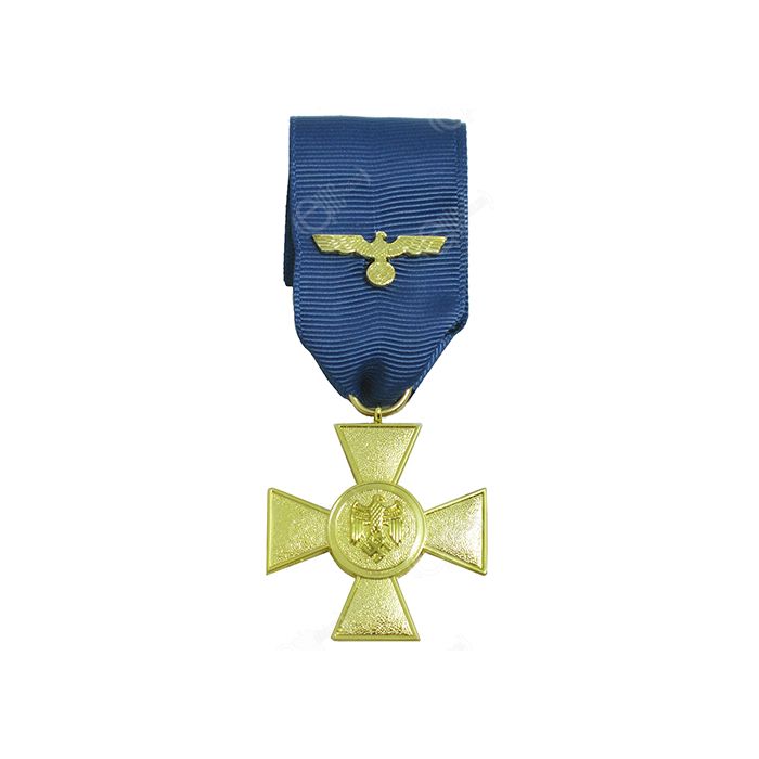 German Heer 25 Year Service Medal with Ribbon