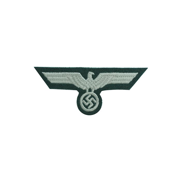 Early War EM Heer Tunic Eagle - Dark Green Backing