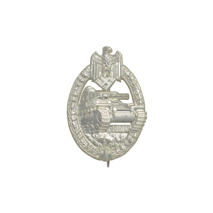 Silver German Army Panzer Assault Badge