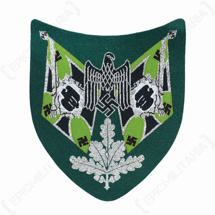 WW2 German Army Standard Bearer Shield - Gebirgsjager