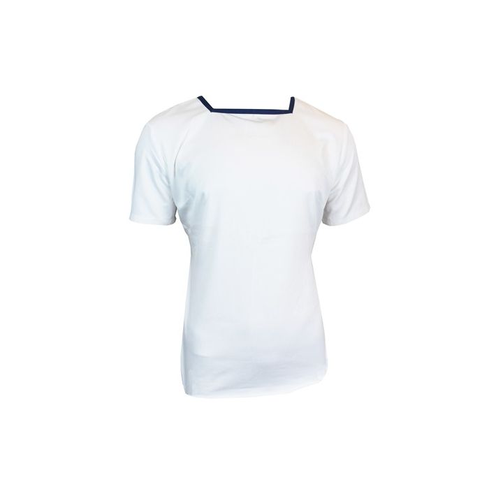 Front view of Womens Original British White Sailors Top