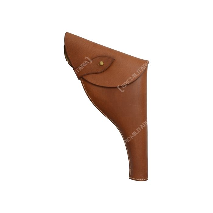 British Webley Holster - Light Brown Leather