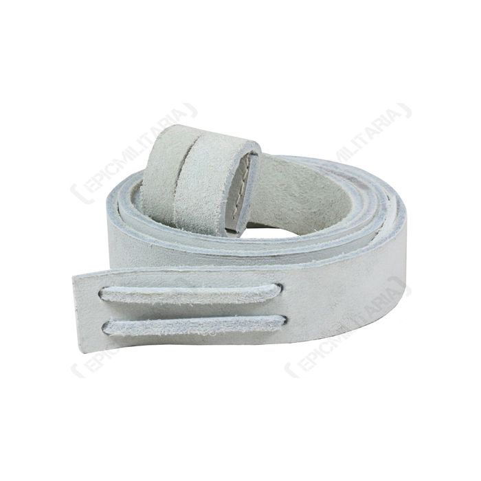 Martini-Henry White Leather Rifle Sling
