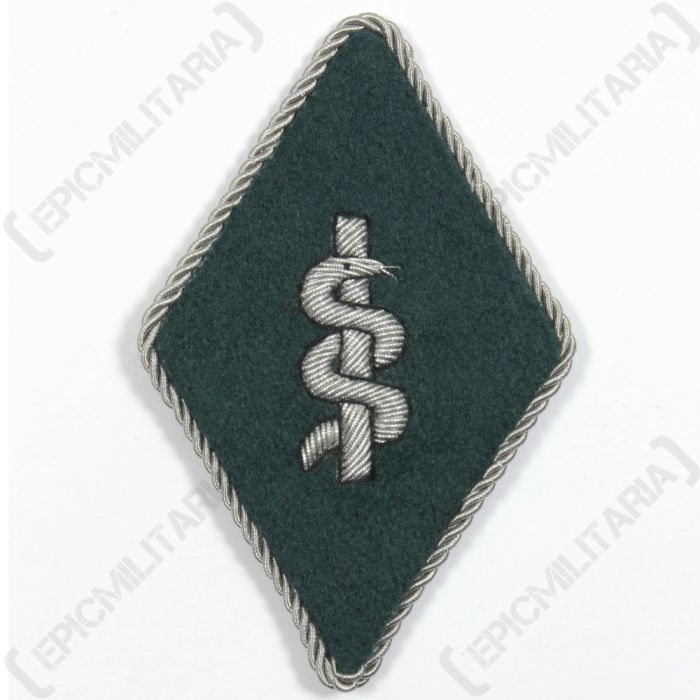 WW2 German SS Medical Officers Sleeve Diamond