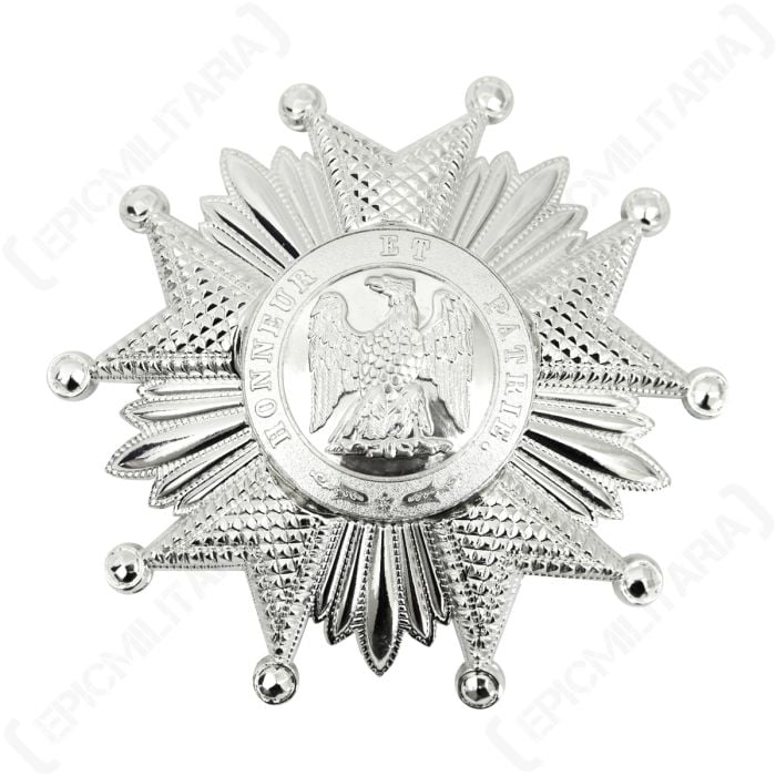 French Legion of Honor Second Empire Breast Star - Silver - Front